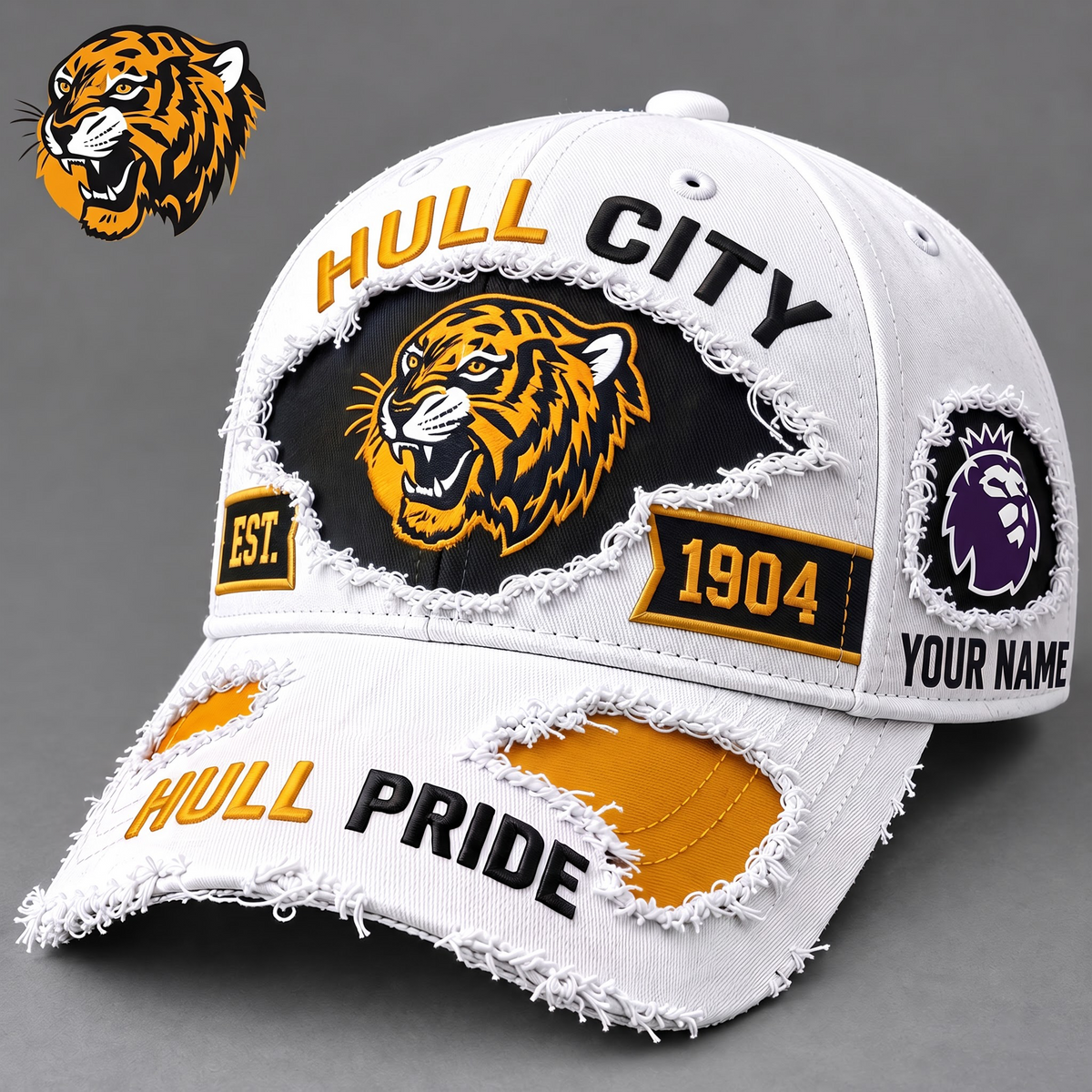PREMIUM EPL X HC EXCLUSIVE PERSONALIZED CAP FOR GAME DAY
