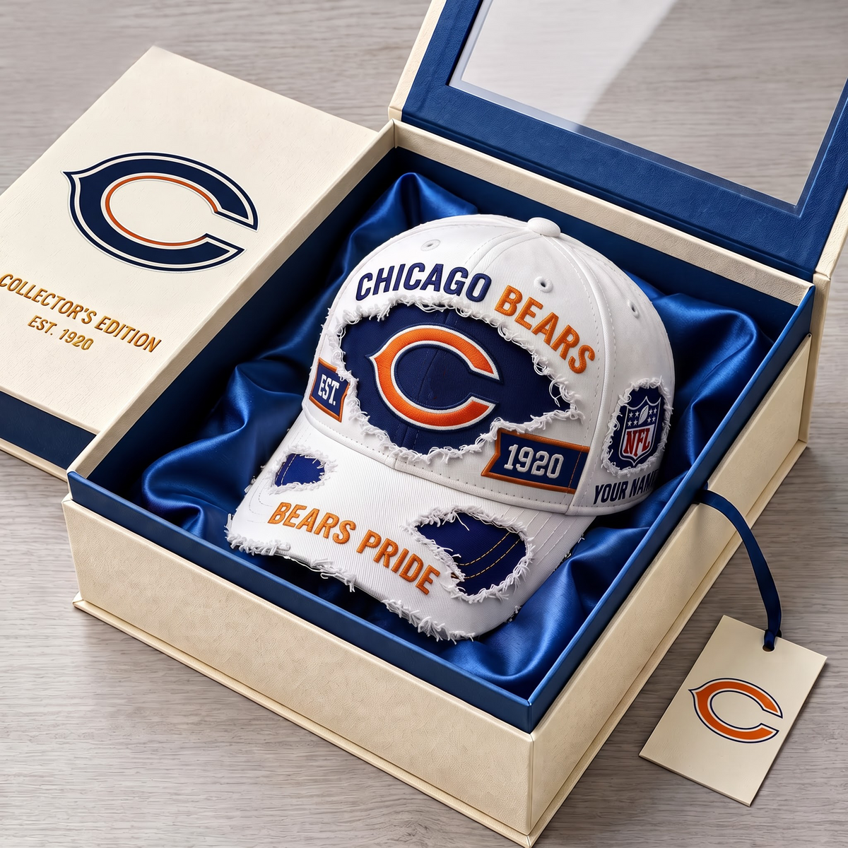 PREMIUM NFL X CB DELUXE CUSTOME NAME CLASSIC CAP LIMTED EDITION