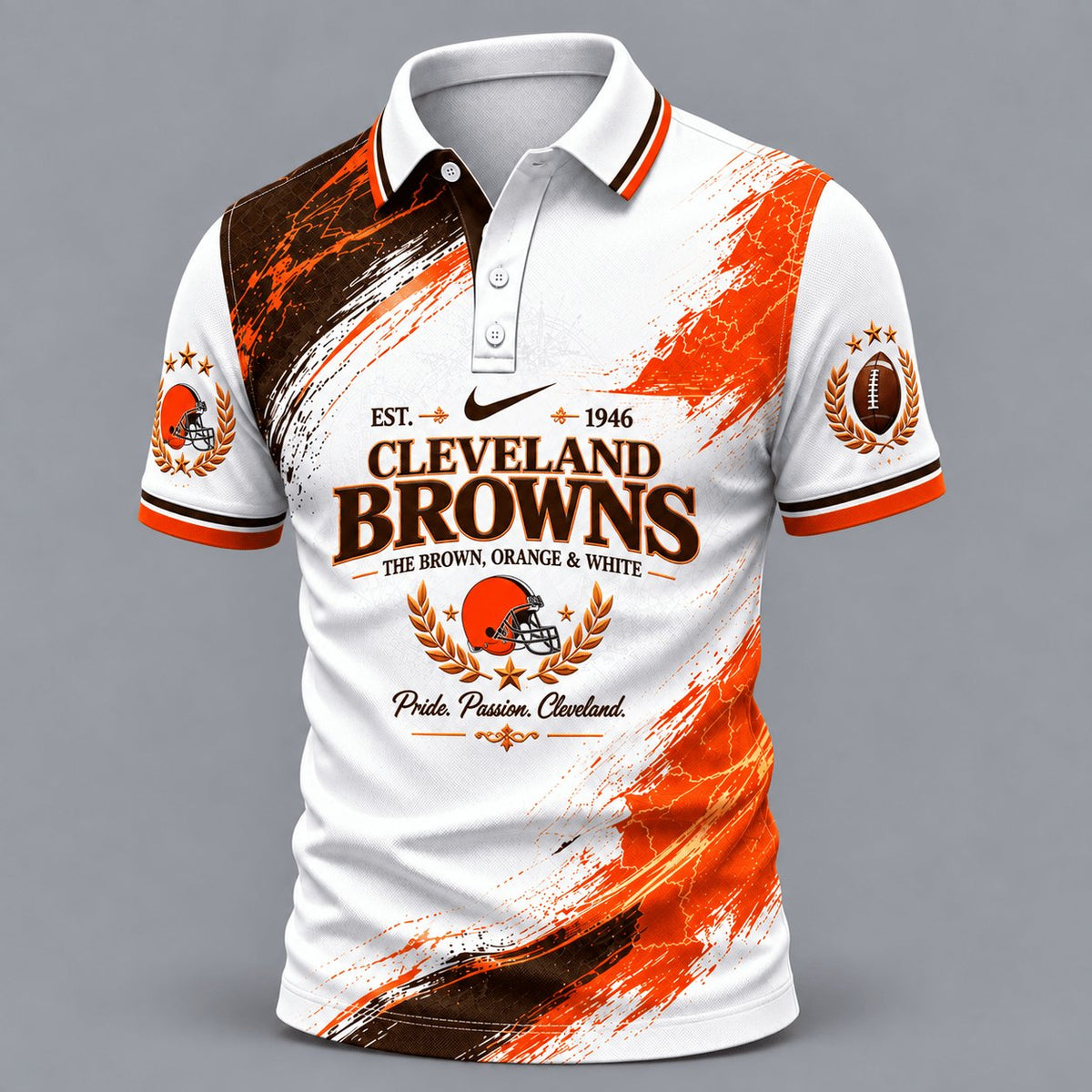 PREMIUM NFL X CLE EXCLUSIVE Classic Fan Polo Limited Edition