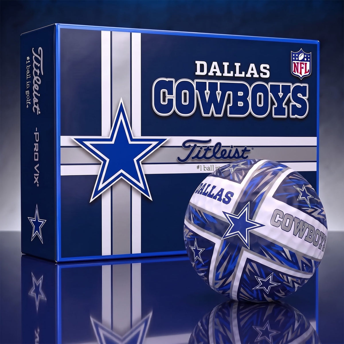 PREMIUM NFL X DAL EXCLUSIVE BESPOKE JESUS V3 GOLF BALL SET EDITION