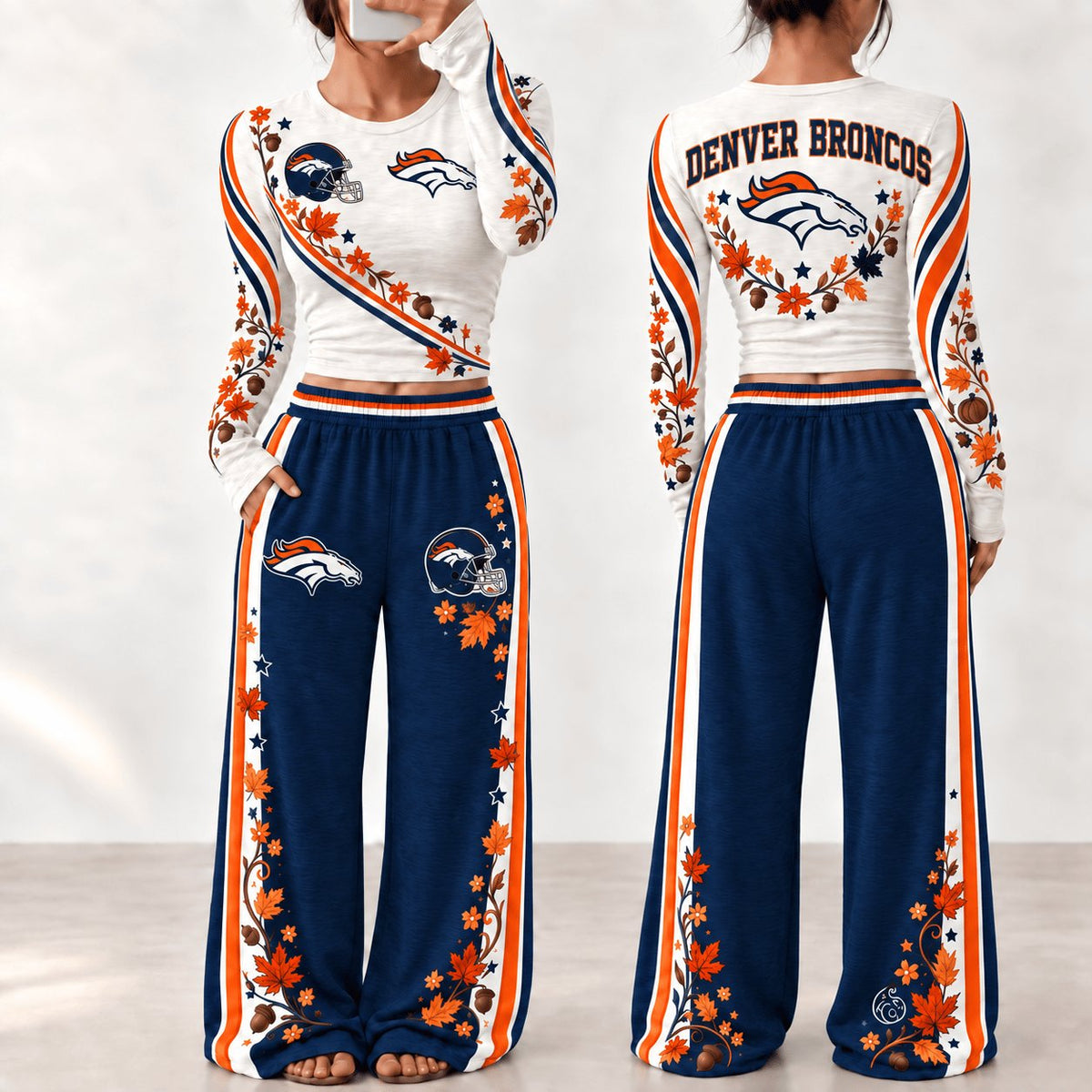 PREMIUM NFL X DEN EXCLUSIVE Woman Fall Season Lounge Set Limited Edition