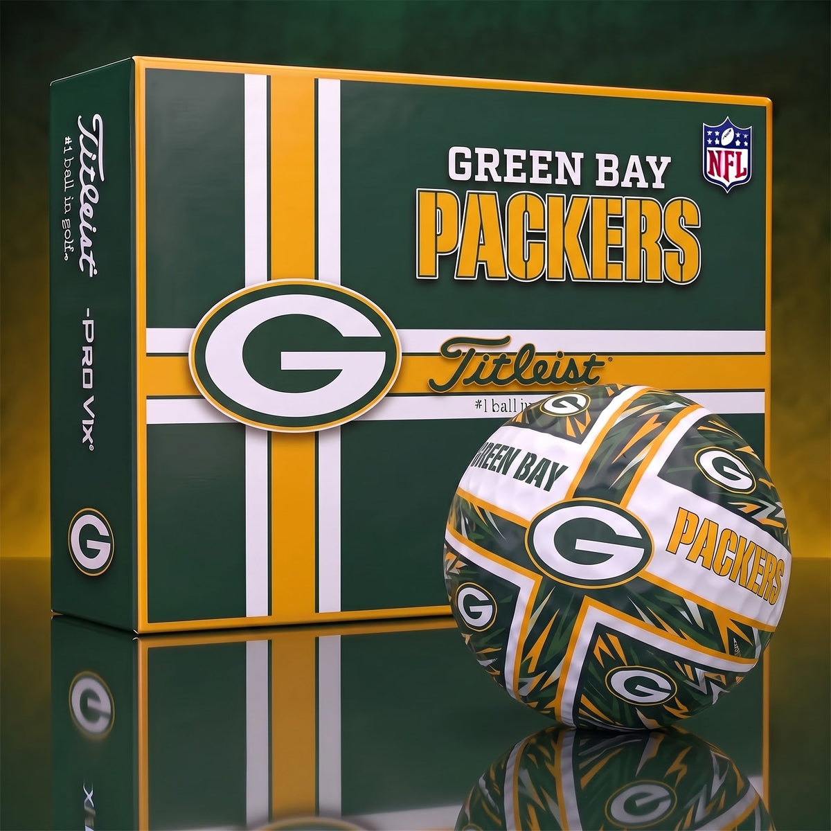 PREMIUM NFL X GB EXCLUSIVE BESPOKE JESUS V3 GOLF BALL SET EDITION