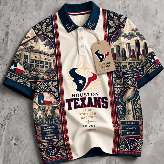 PREMIUM NFL X HT EXCLUSIVE RETRO VINTAGE POLO SHIRT LIMITED EDITION