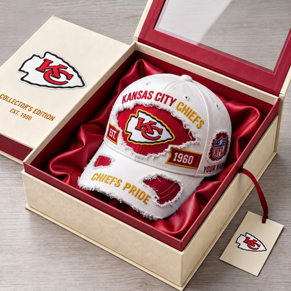 PREMIUM NFL X KCC DELUXE CUSTOME NAME CLASSIC CAP LIMTED EDITION