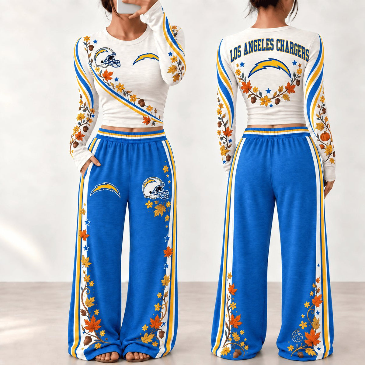 PREMIUM NFL X LAC EXCLUSIVE Woman Fall Season Lounge Set Limited Edition