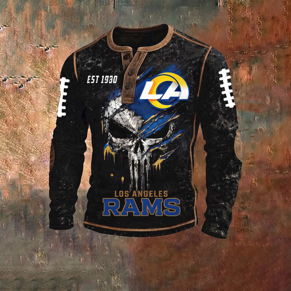 PREMIUM NFL X LAR EXCLUSIVE Shadow Skull NFL Long Sleeve – Tactical Edition