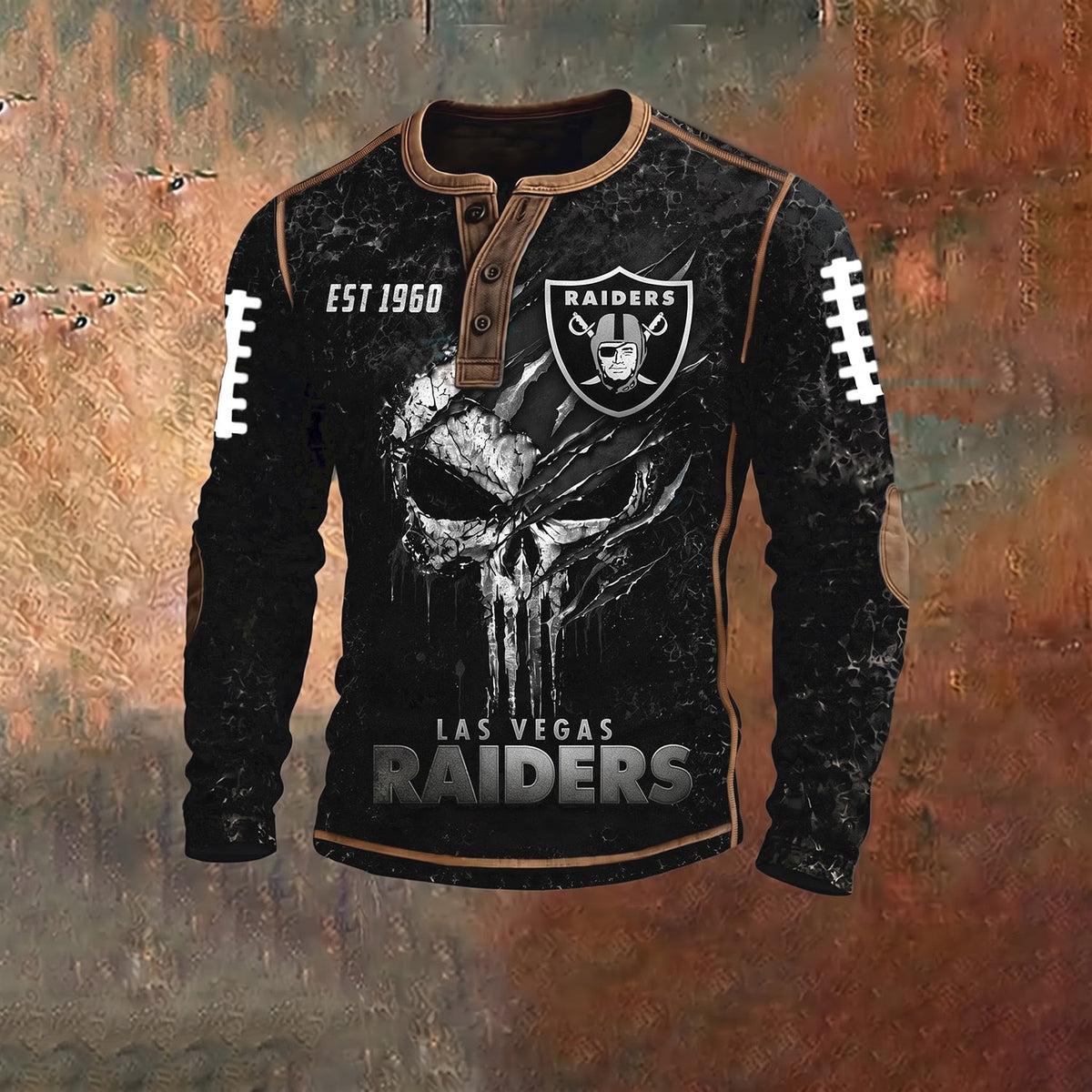 PREMIUM NFL X LV EXCLUSIVE Shadow Skull NFL Long Sleeve – Tactical Edition