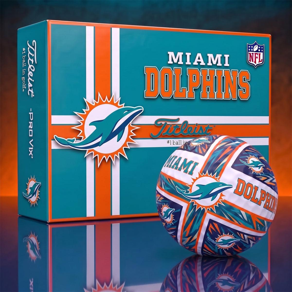 PREMIUM NFL X MIA EXCLUSIVE BESPOKE JESUS V3 GOLF BALL SET EDITION