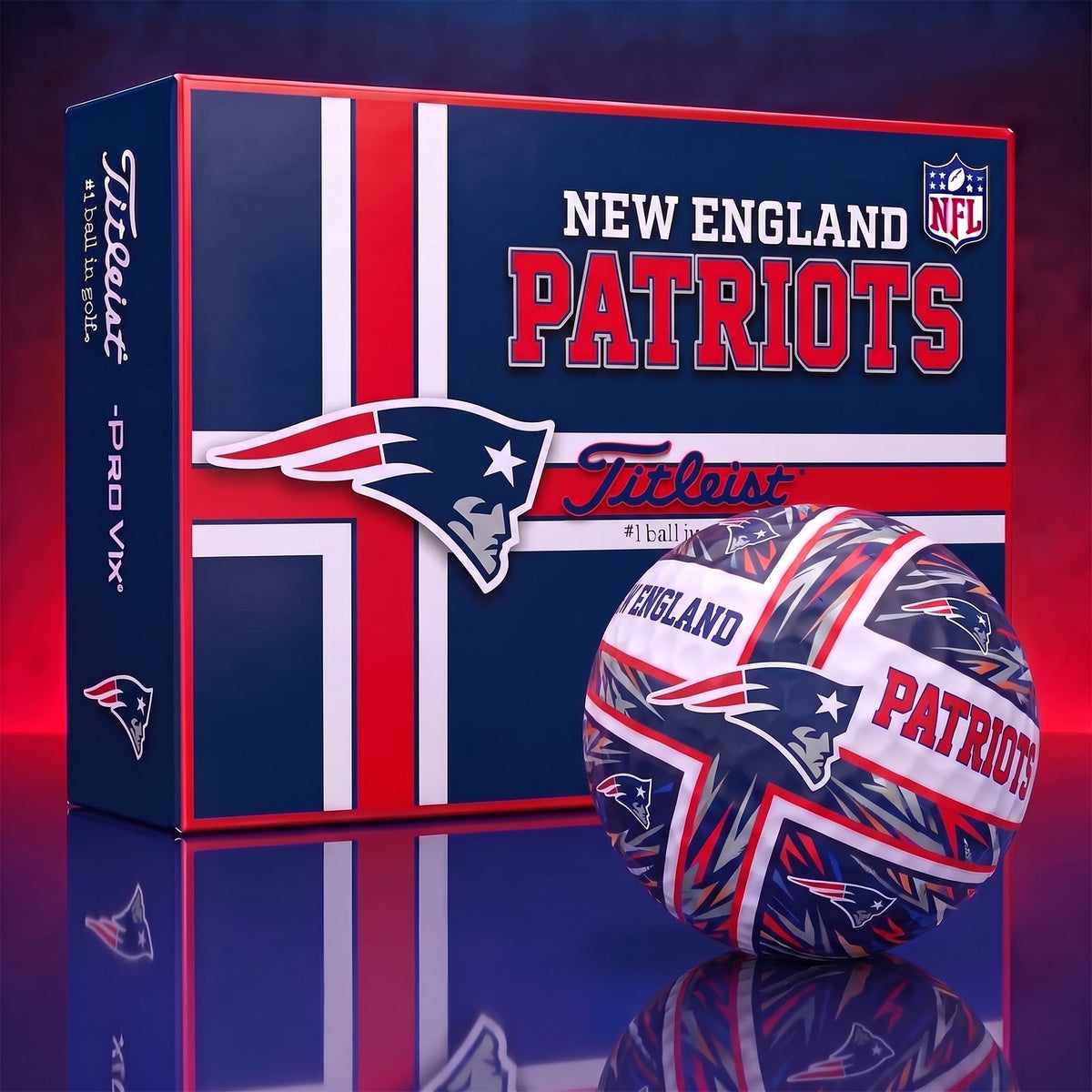 PREMIUM NFL X NE EXCLUSIVE BESPOKE JESUS V3 GOLF BALL SET EDITION