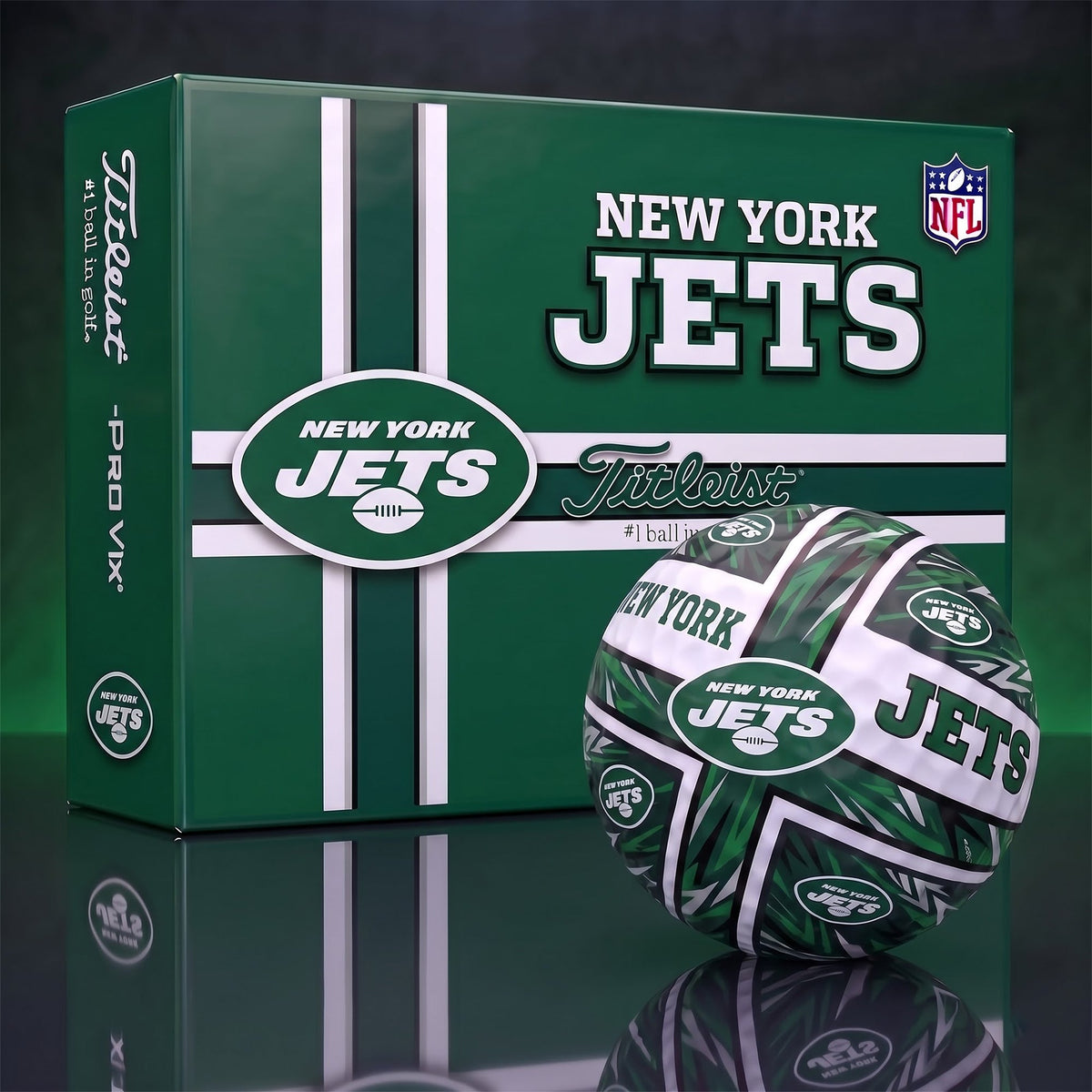 PREMIUM NFL X NYJ EXCLUSIVE BESPOKE JESUS V3 GOLF BALL SET EDITION