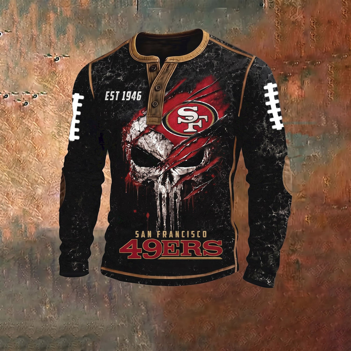 PREMIUM NFL X SF EXCLUSIVE Shadow Skull NFL Long Sleeve – Tactical Edition