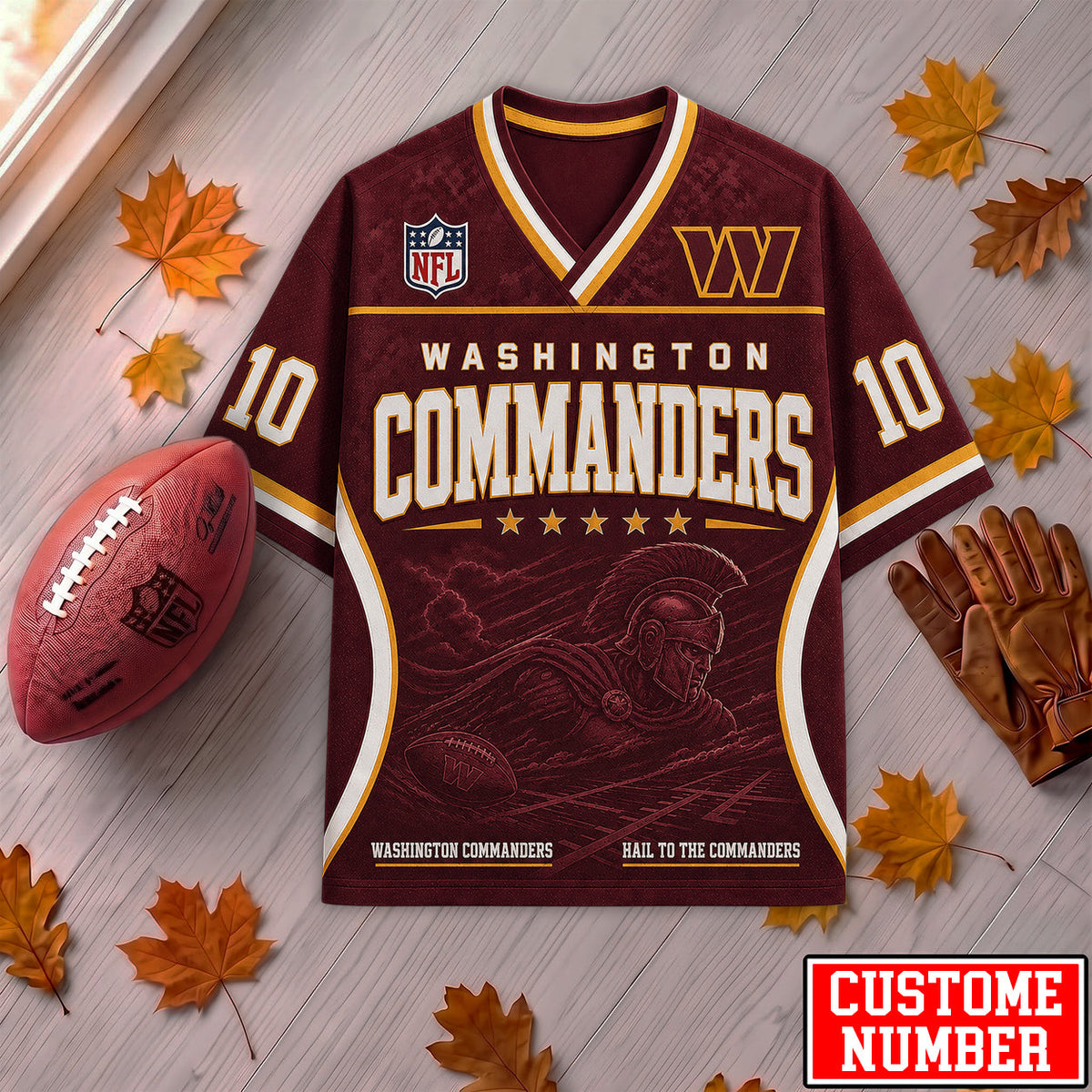 PREMIUM NFL X WAS EXCLUSIVE PERONALIZED Gridiron Legacy V-Neck SHIRT LIMITED EDITION