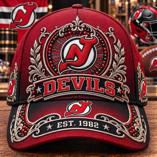 PREMIUM NHL X NJD 3D ROYAL CLASSIC CAP LIMITED EDITION