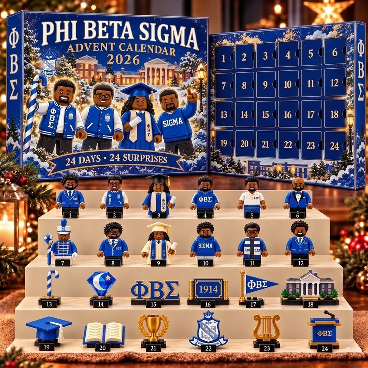 PREMIUM BETA SIGMA X PBS BESPOKE OFFICIAL 24-Day Game Day Surprise Countdown Box Limited Edition NDT NHM 201026