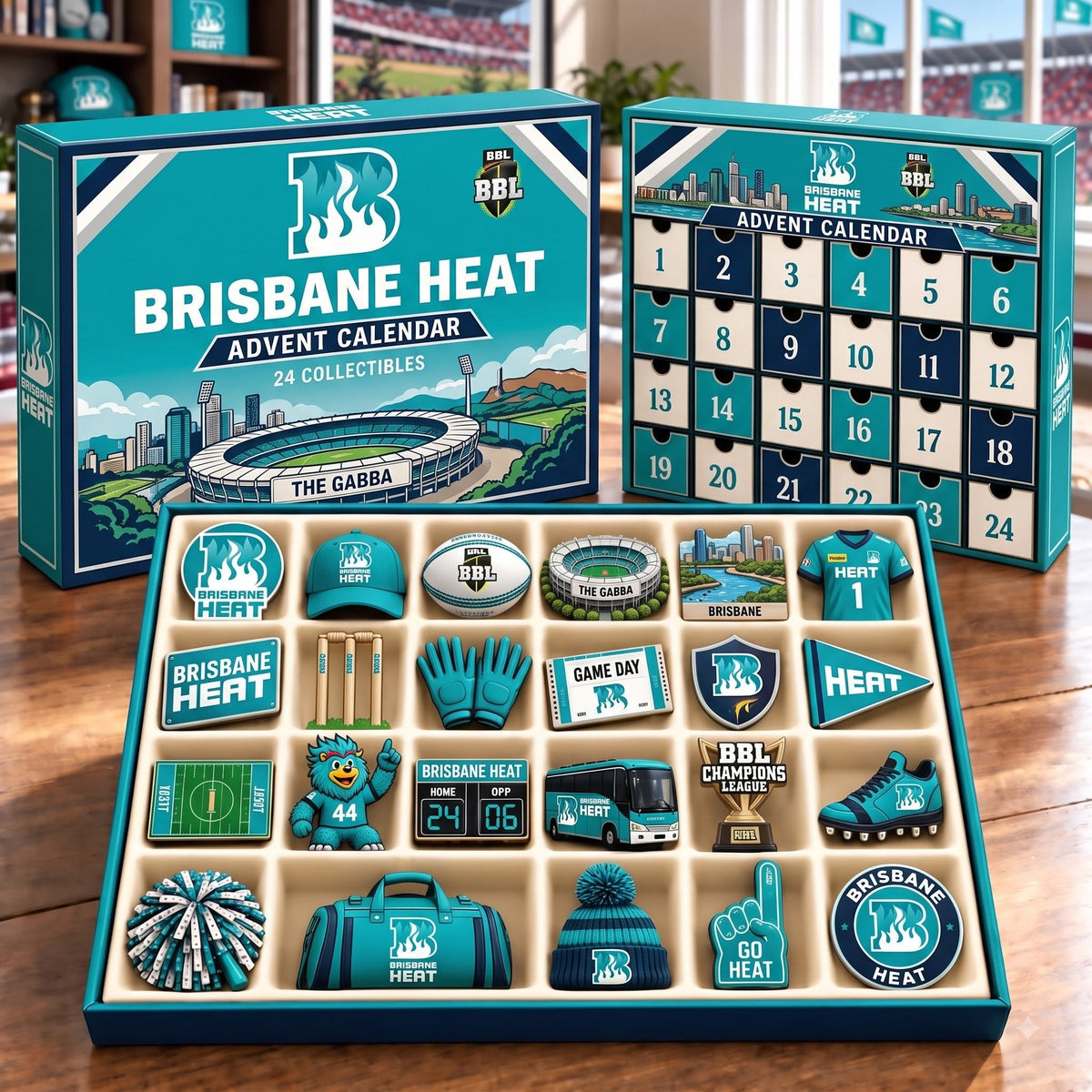 PREMIUM CRICKET X BH BESPOKE OFFICIAL 24-Day Game Day Surprise Countdown Box Limited Edition NDT NHM 201026