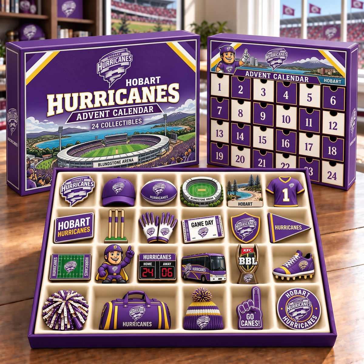 PREMIUM CRICKET X HH BESPOKE OFFICIAL 24-Day Game Day Surprise Countdown Box Limited Edition NDT NHM 201026