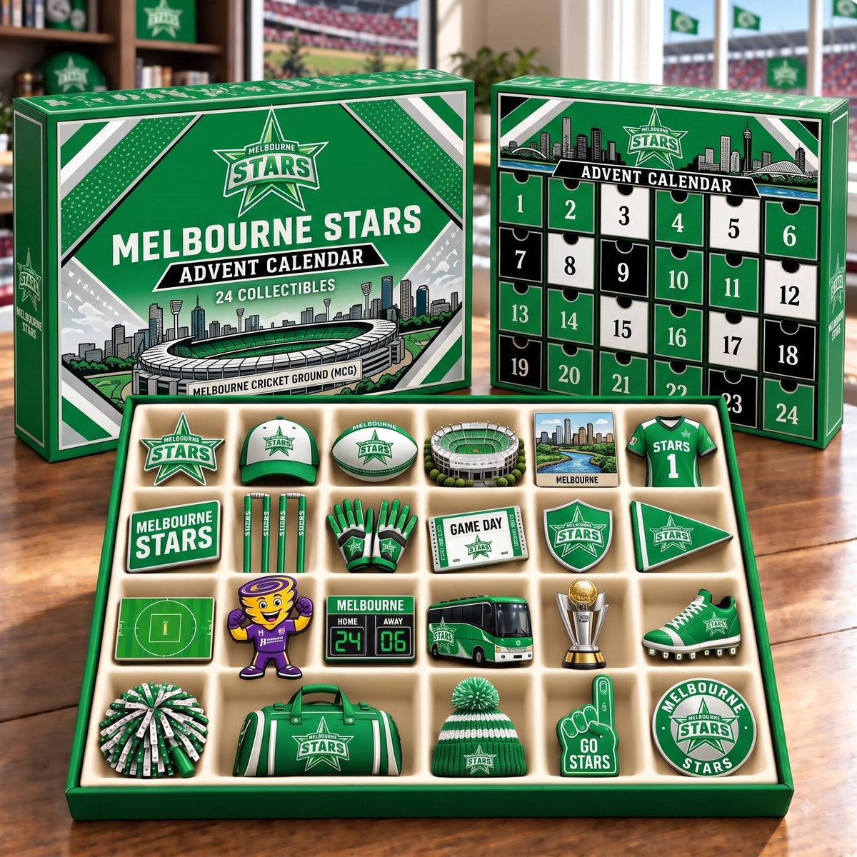 PREMIUM CRICKET X MS BESPOKE OFFICIAL 24-Day Game Day Surprise Countdown Box Limited Edition NDT NHM 201026