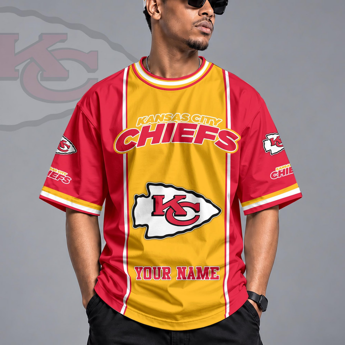 Personalized KC Classic Football Jersey Shirt