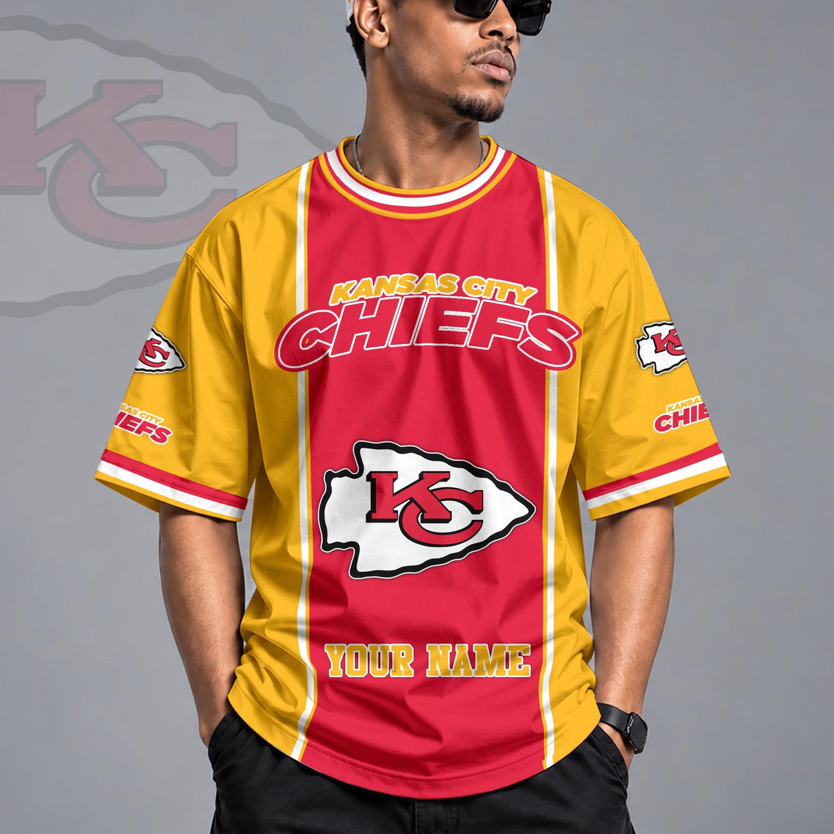 Personalized KC Classic Football Jersey Shirt