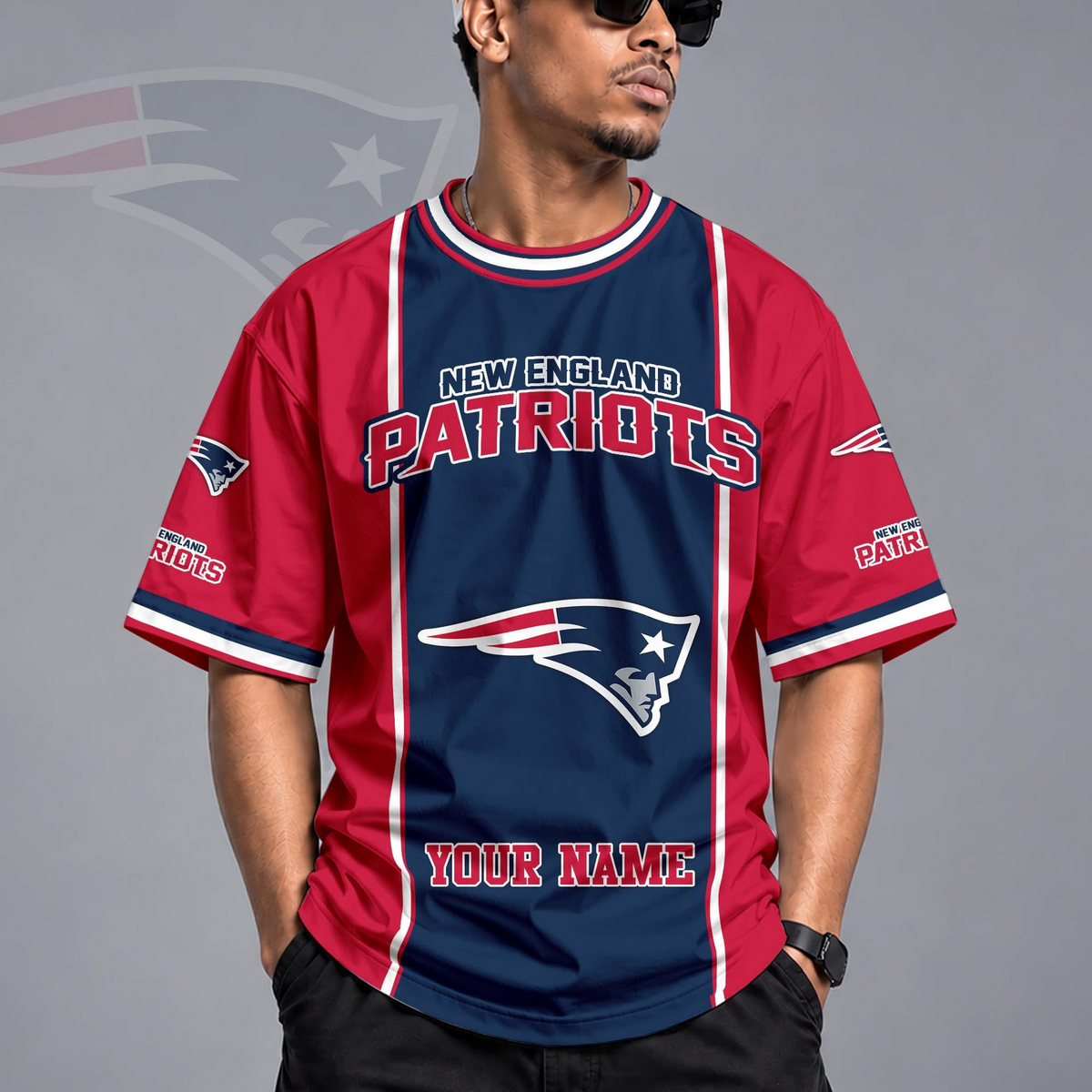 Personalized NE Classic Football Jersey Shirt