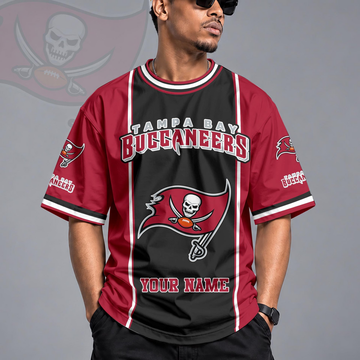 Personalized TB Classic Football Jersey Shirt