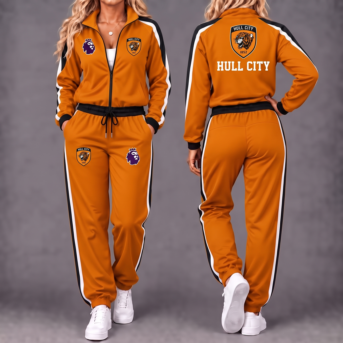 Premium EPL x HUL Game Day Waterproof Windbreaker Zip-Up Tracksuit Set