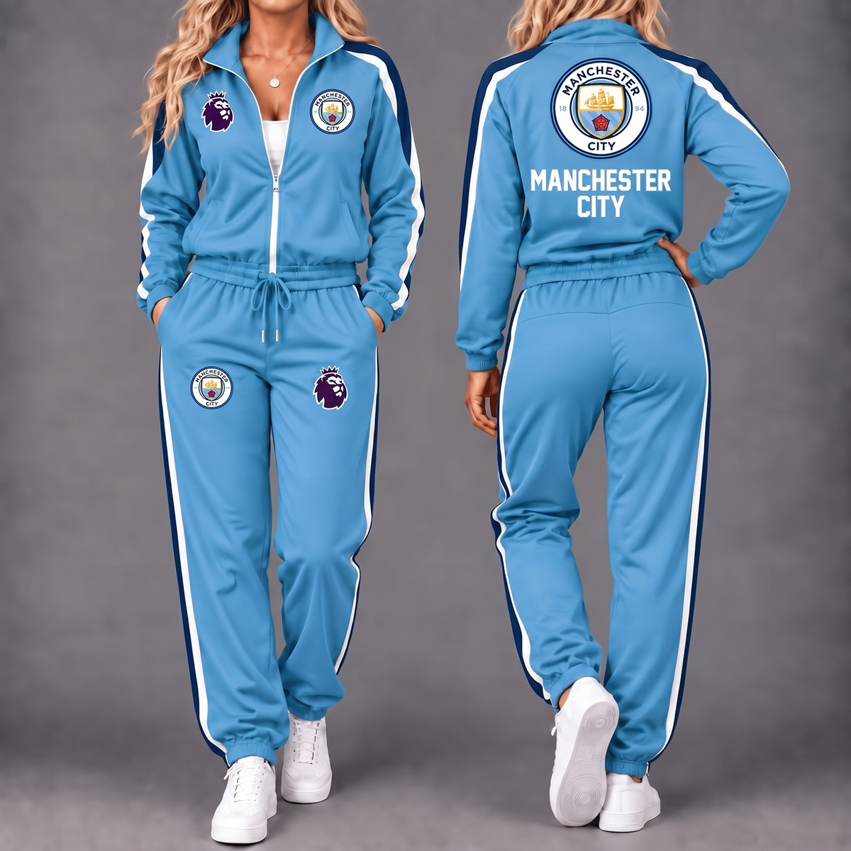 Premium EPL x MC Game Day Waterproof Windbreaker Zip-Up Tracksuit Set