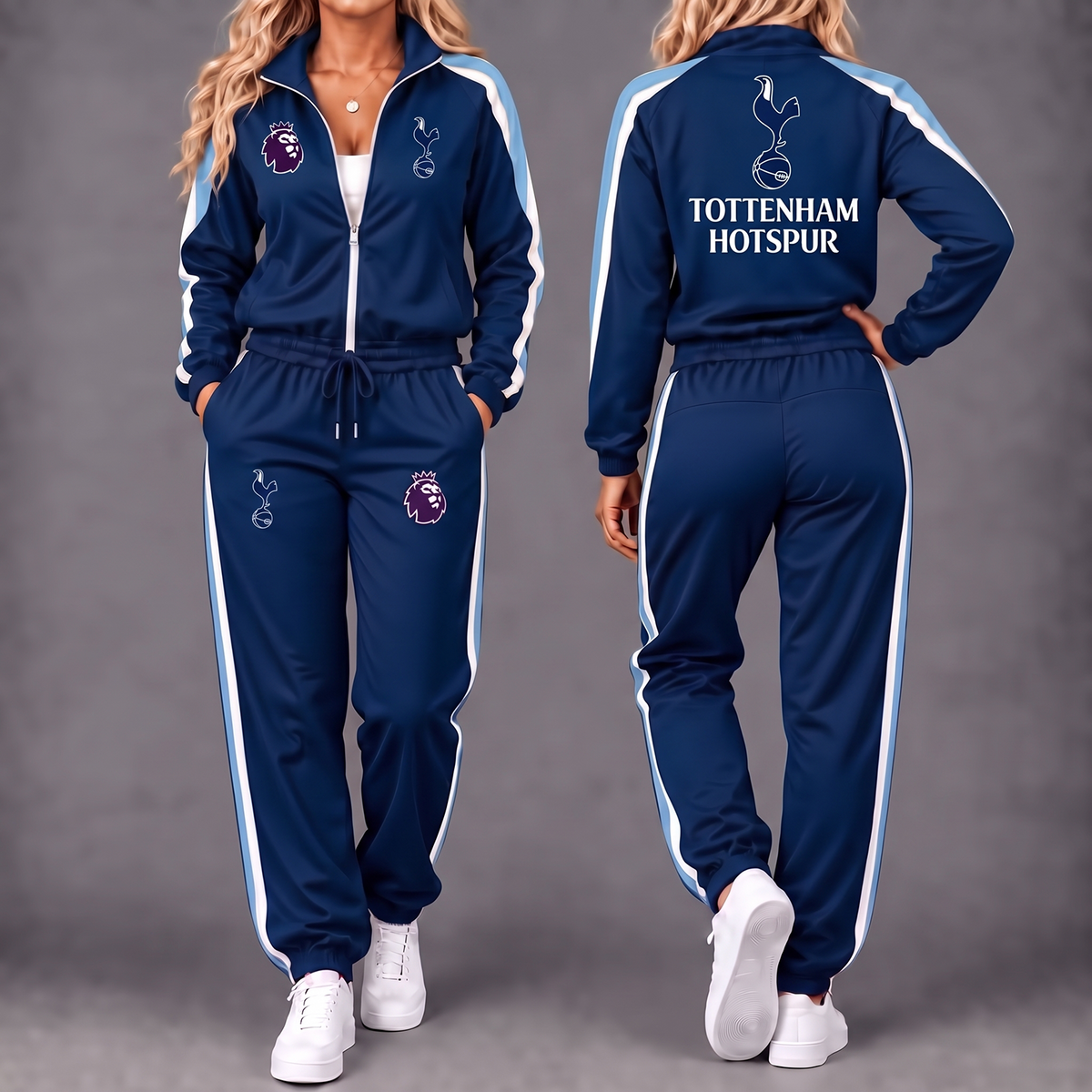 Premium EPL x TOT Game Day Waterproof Windbreaker Zip-Up Tracksuit Set