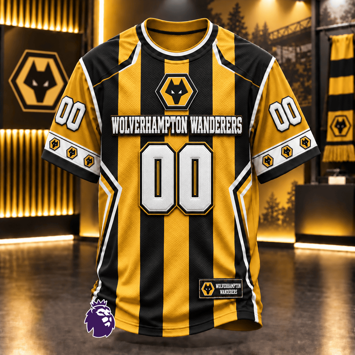 Premium EPL x WOL Limited Edition T-Shirt 3D