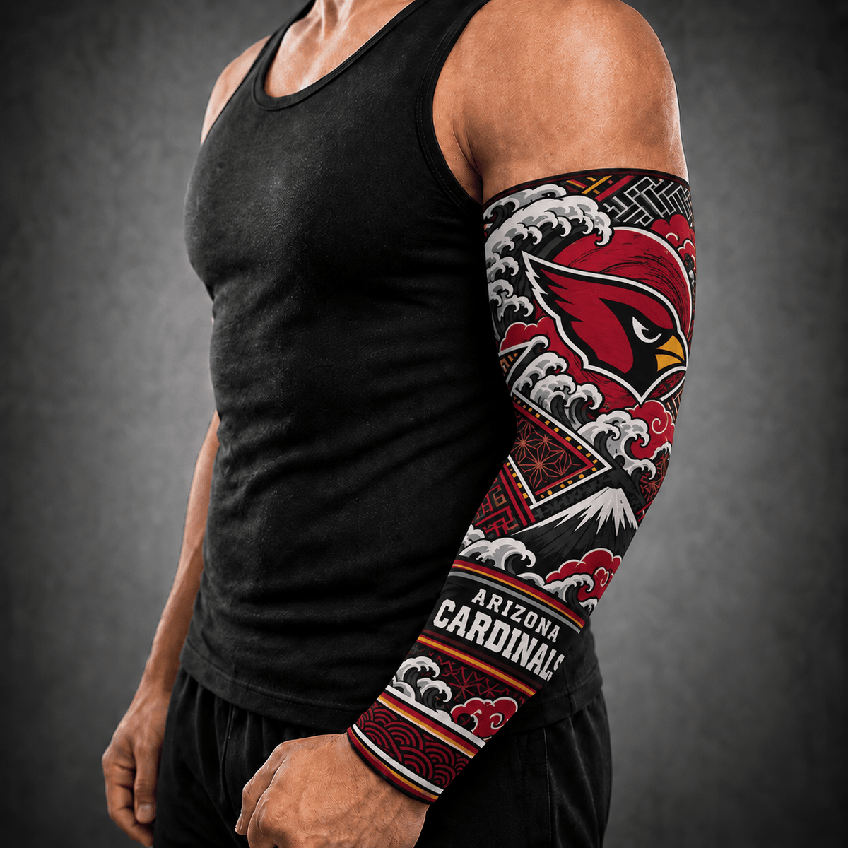 Premium NFL x ARI Japan Personalized Name Arm Sleeve