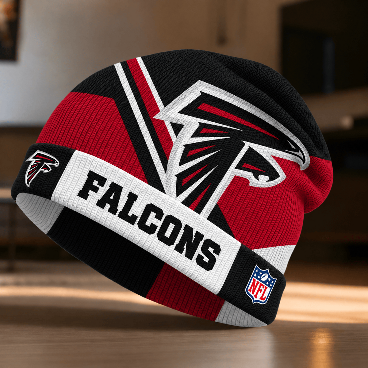Premium NFL x ATL Cold Snap Statement Beanie Hat