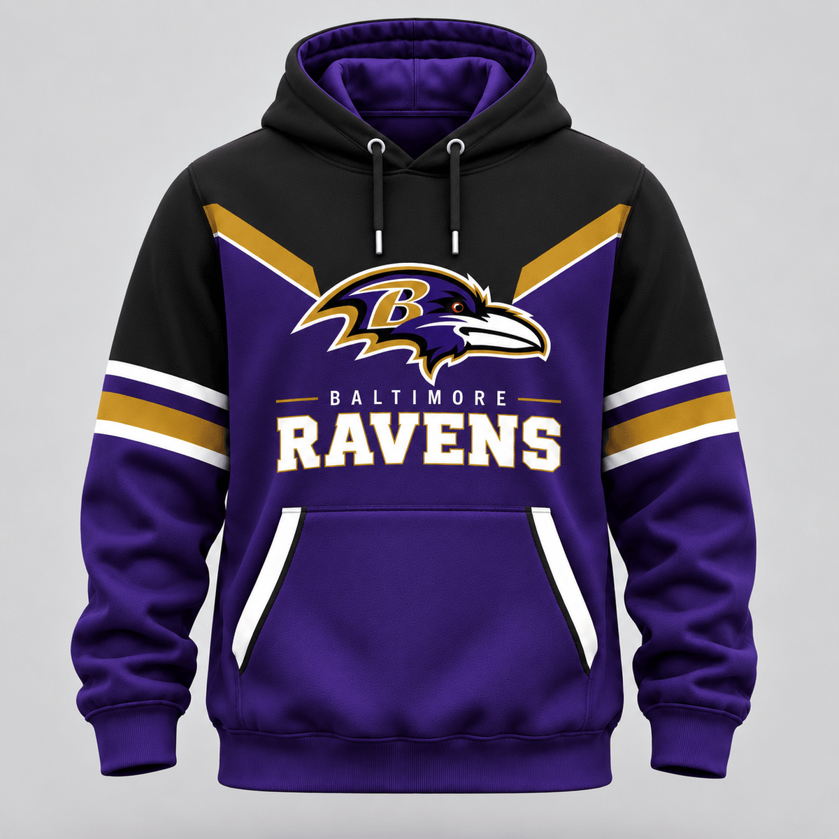 Premium NFL x BAL Team Color Hoodie