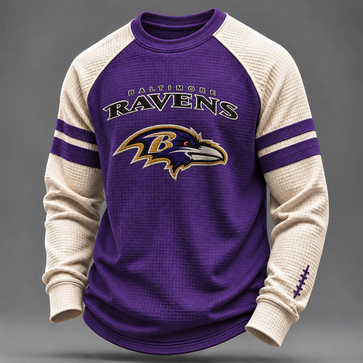 Premium NFL x BAL Waffle Sweatshirt