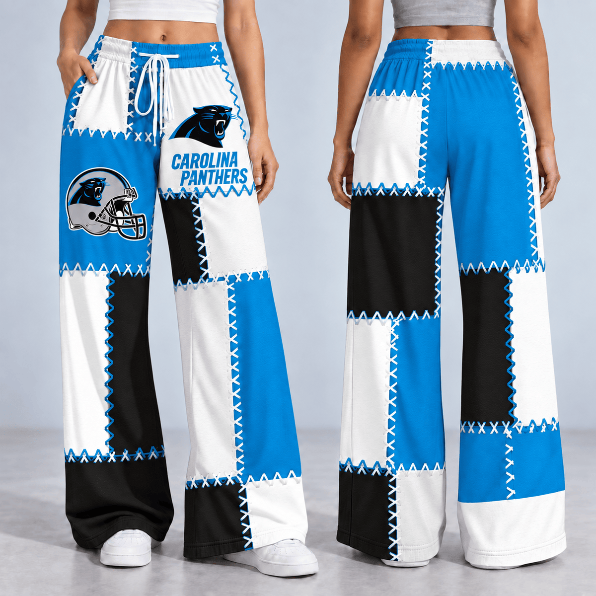 Premium NFL x CAR Patchwork Casual Pants
