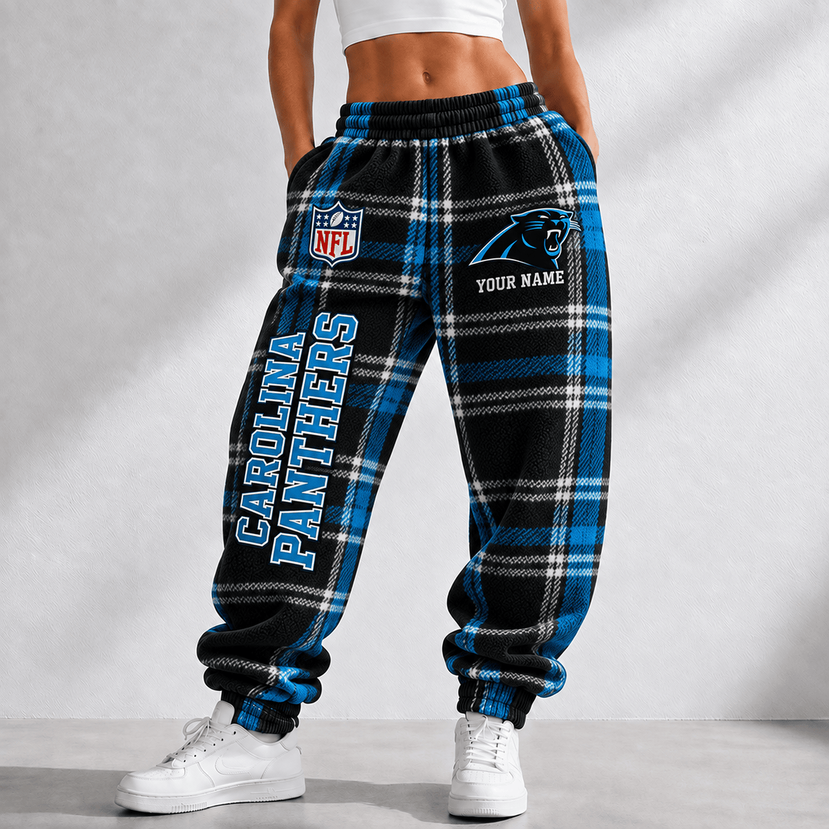 Premium NFL x CAR Personalized Name Long Pants