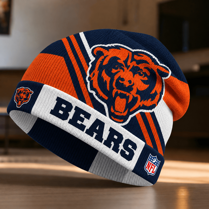 Premium NFL x CHI Cold Snap Statement Beanie Hat