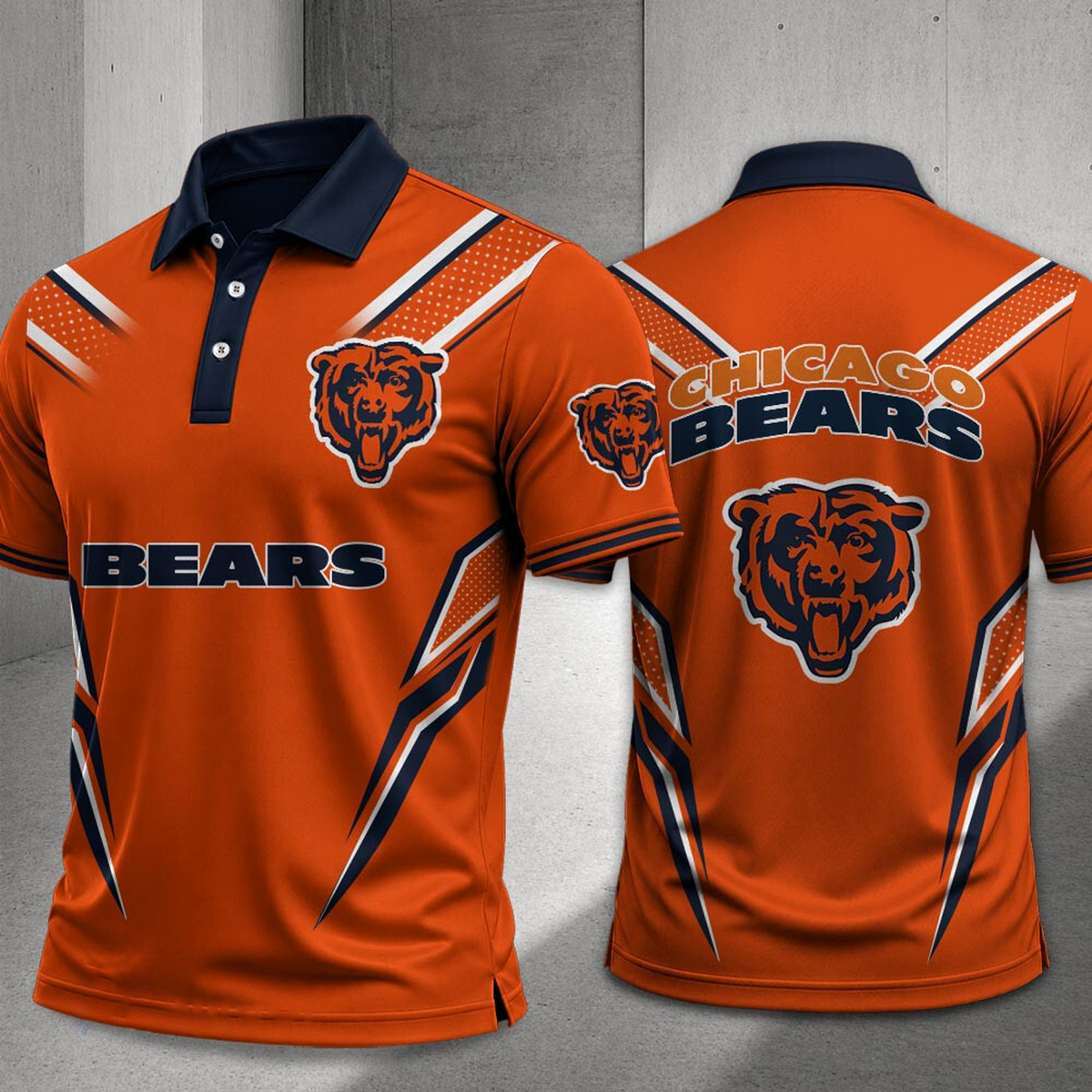 Premium NFL x CHI Polo Shirt