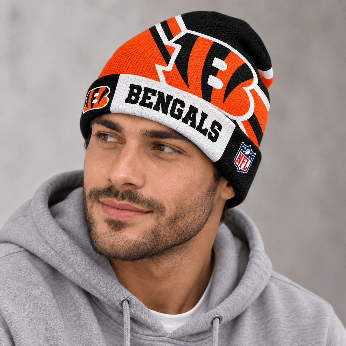 Premium NFL x CHI Cold Snap Statement Beanie Hat