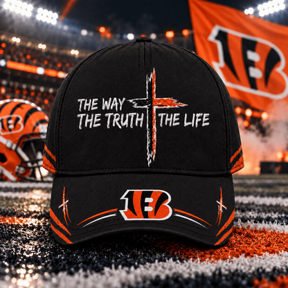 Premium NFL x CIN The Way The Truth The Life Cap