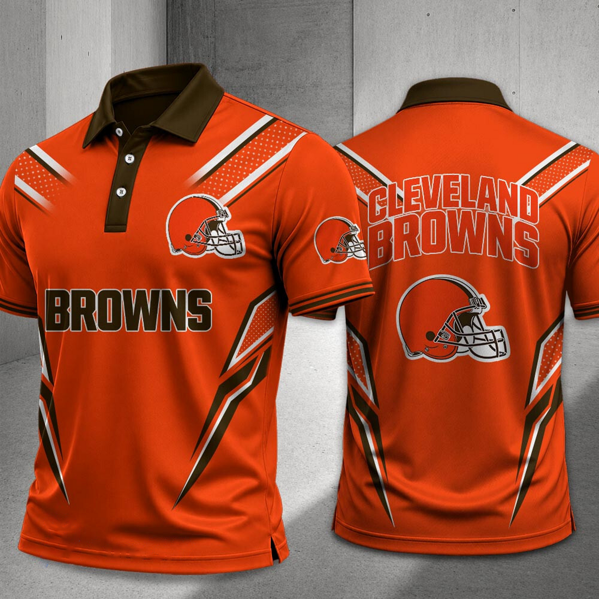Premium NFL x CLE Polo Shirt