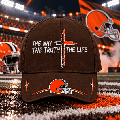 Premium NFL x CLE The Way The Truth The Life Cap