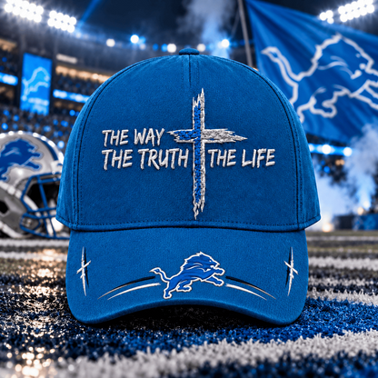 Premium NFL x DET The Way The Truth The Life Cap