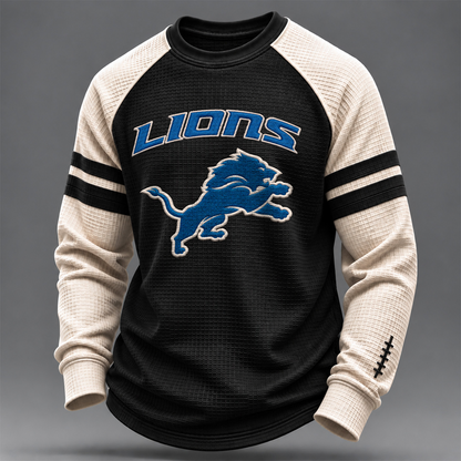 Premium NFL x DET Waffle Sweatshirt
