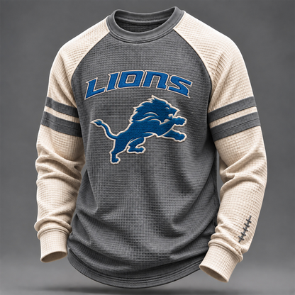 Premium NFL x DET Waffle Sweatshirt