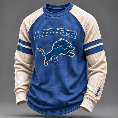 Premium NFL x DET Waffle Sweatshirt