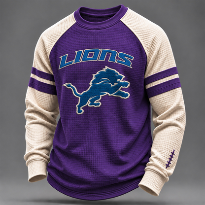 Premium NFL x DET Waffle Sweatshirt