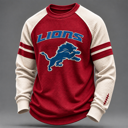 Premium NFL x DET Waffle Sweatshirt