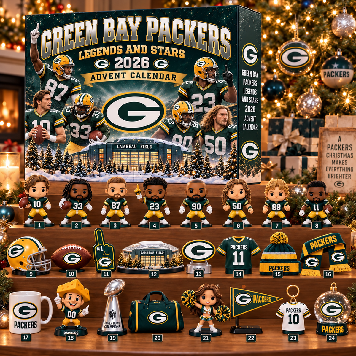 Premium NFL x GB Christmas Advent Calendar