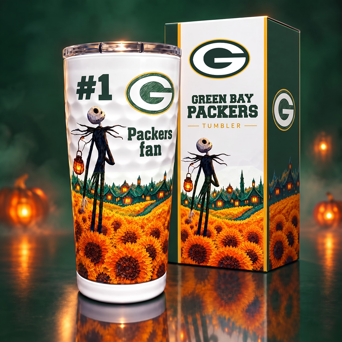 Premium NFL x GB Fan Golf Tumbler