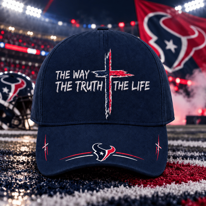 Premium NFL x HOU The Way The Truth The Life Cap